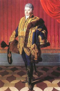 約翰 彼得 尅拉夫特 Portrait Of Count Ferenc Barkoczy 約翰 彼得 尅拉夫特 Portrait Of Count Ferenc Barkoczy